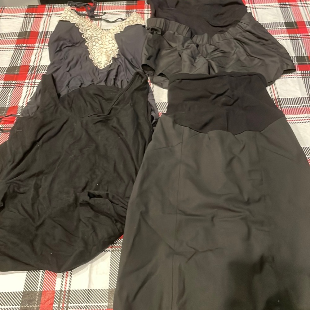 Maternity bundle size small swim, shorts, dress and skirt